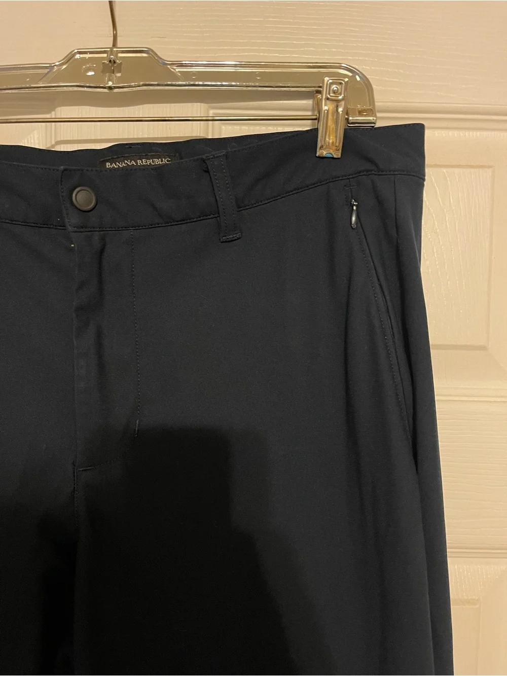 Banana Republic Navy Aiden Fit Dress Pants